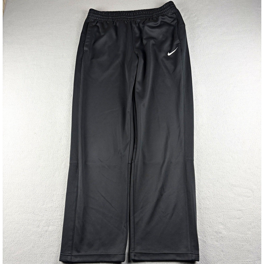 Nike Striker Track Pants Black Open Hem Straight Leg Men's M 532920-010